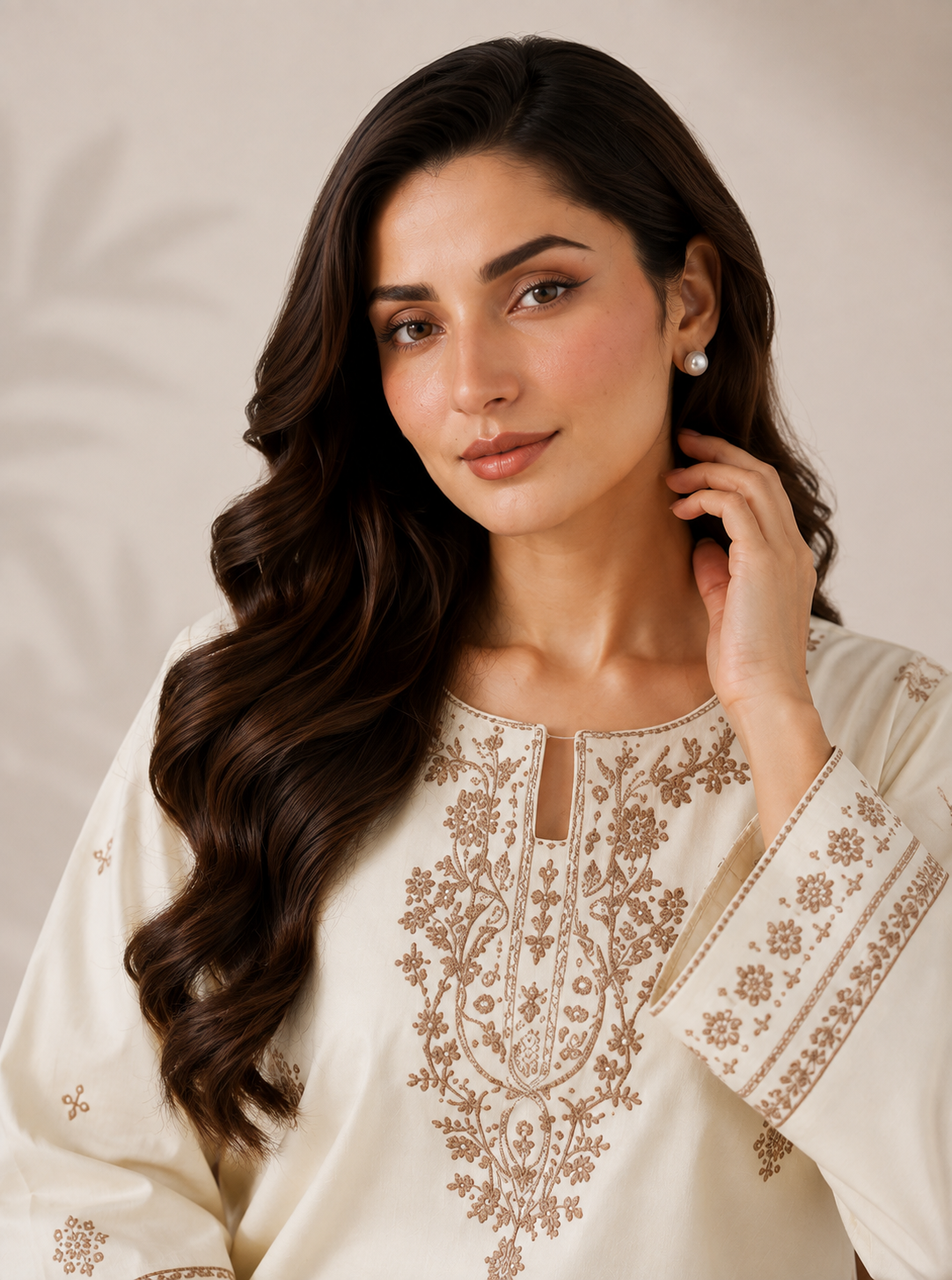 Stella 2PC Summer Embroidered Dress