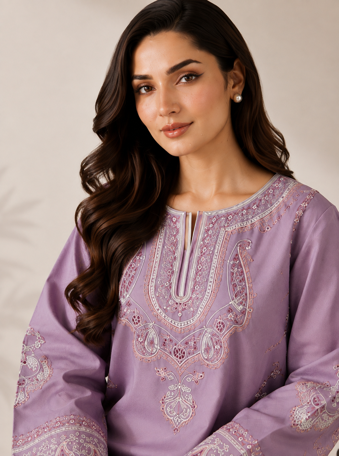 Jade 2PC Summer Embroidered Dress