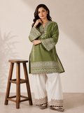 Evelyn 2PC Summer Embroidered Dress