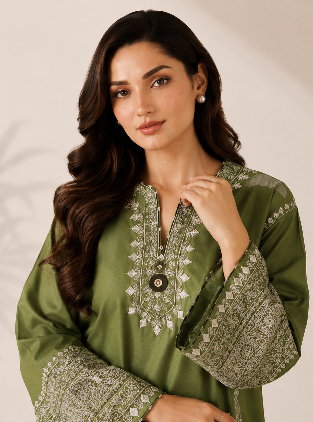 Evelyn 2PC Summer Embroidered Dress