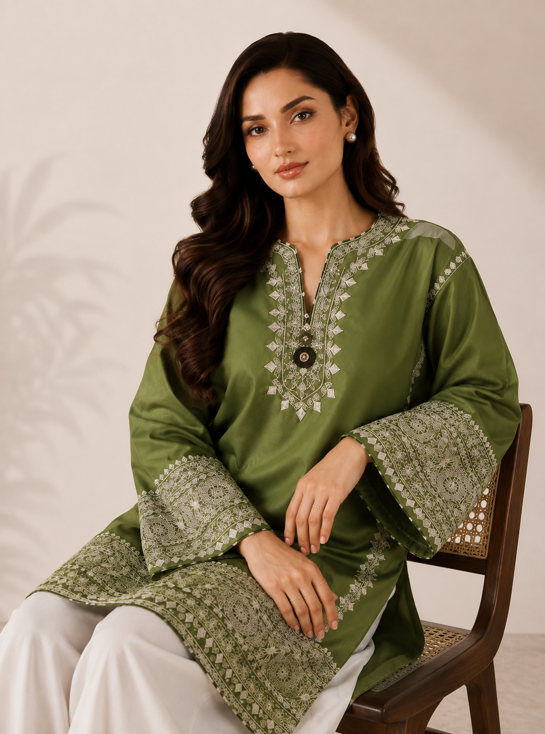 Evelyn 2PC Summer Embroidered Dress