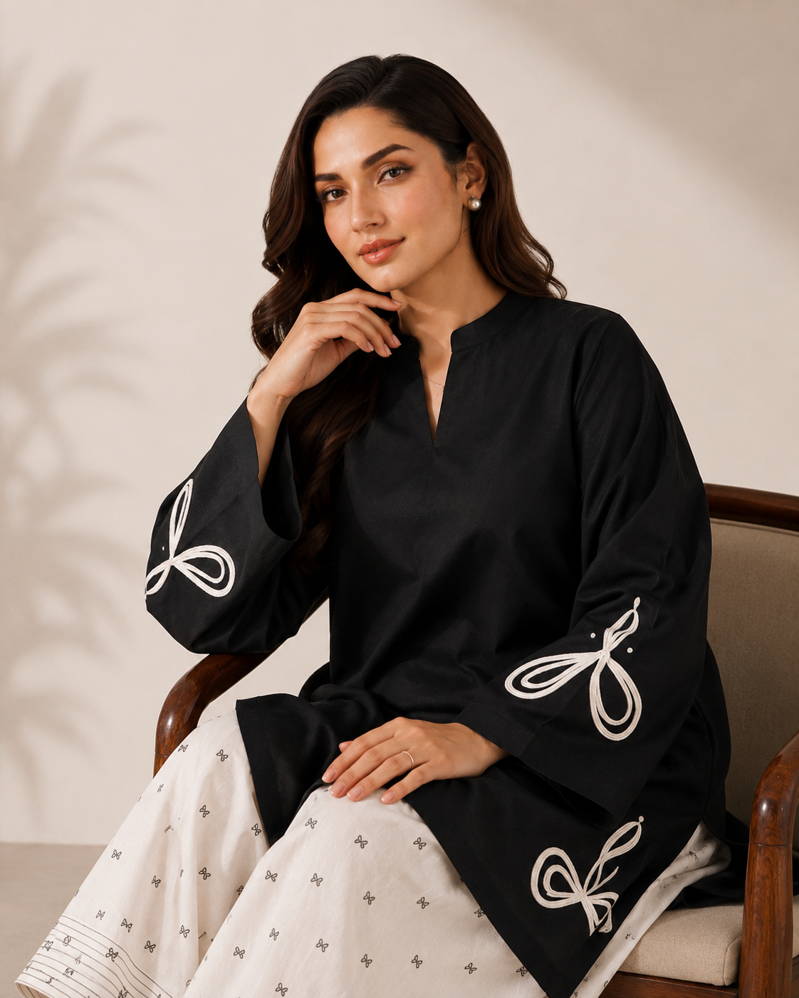 Emma 2PC Summer Embroidered Dress