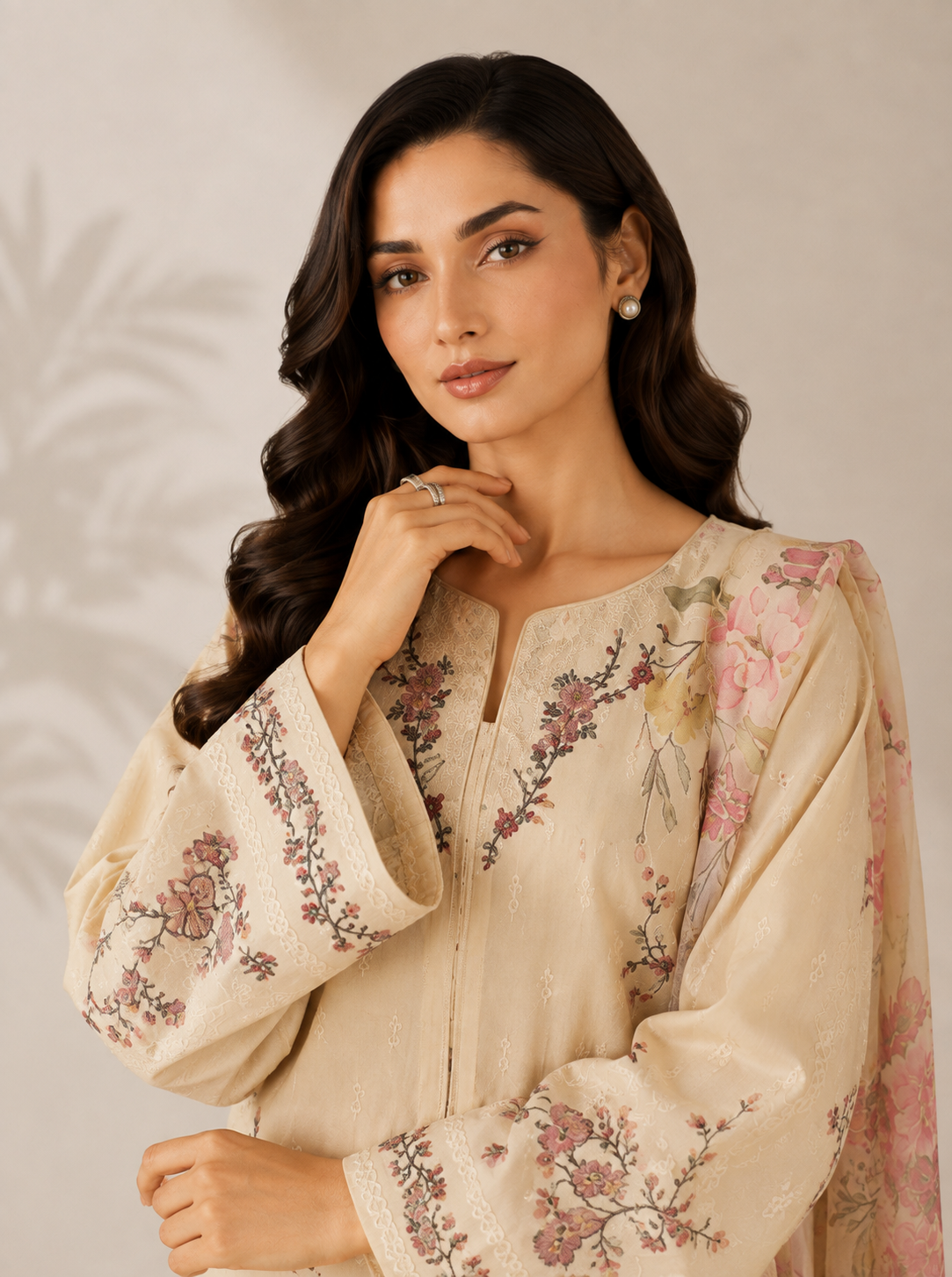 Ivy 3PC Embroidered Dress