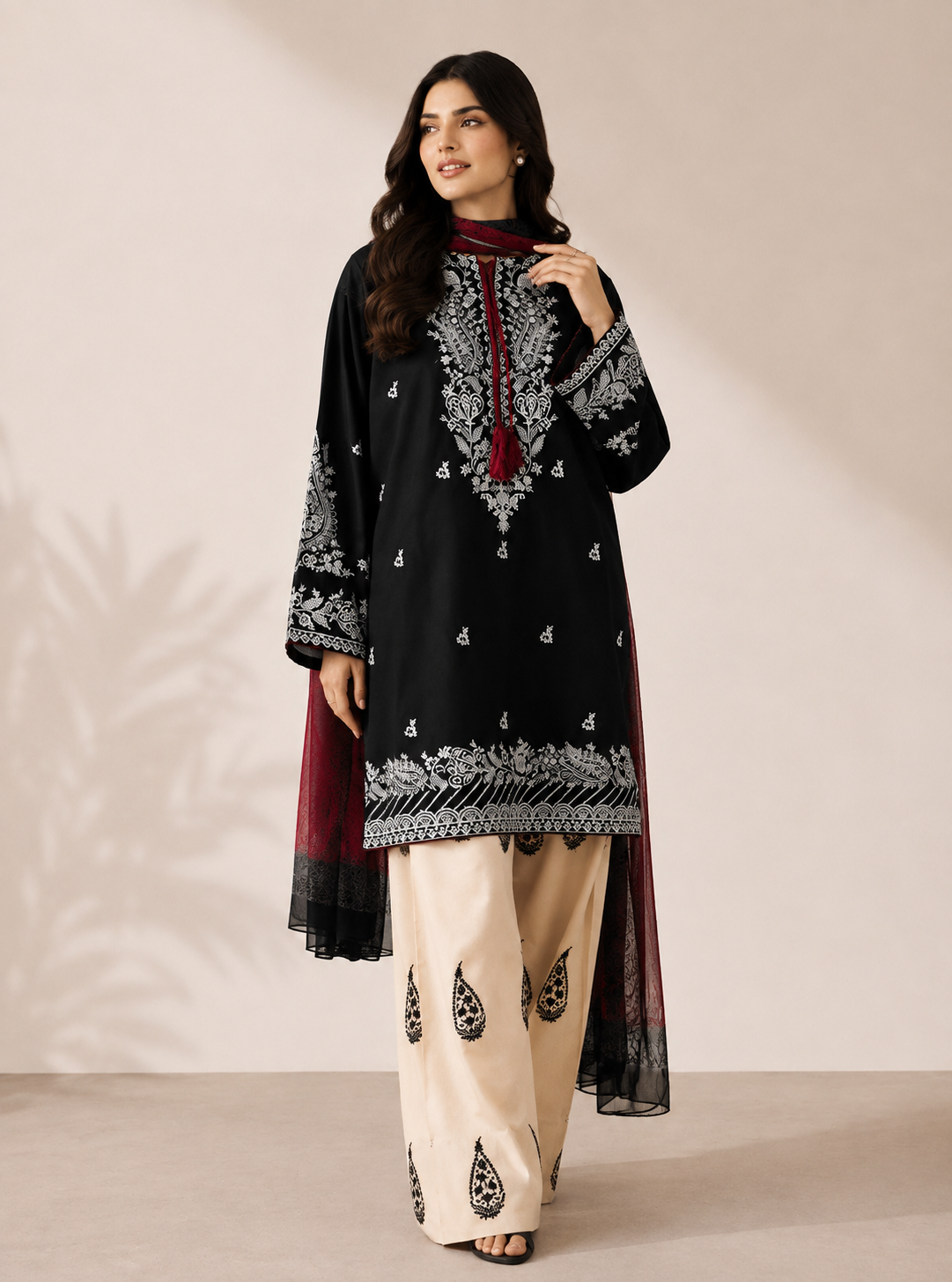 Alice 3PC Embroidered Dress
