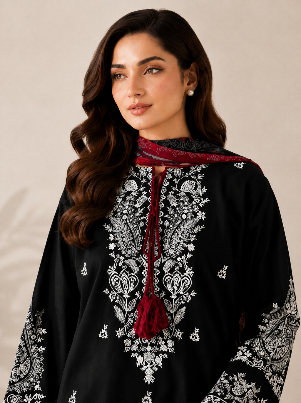 Alice 3PC Embroidered Dress