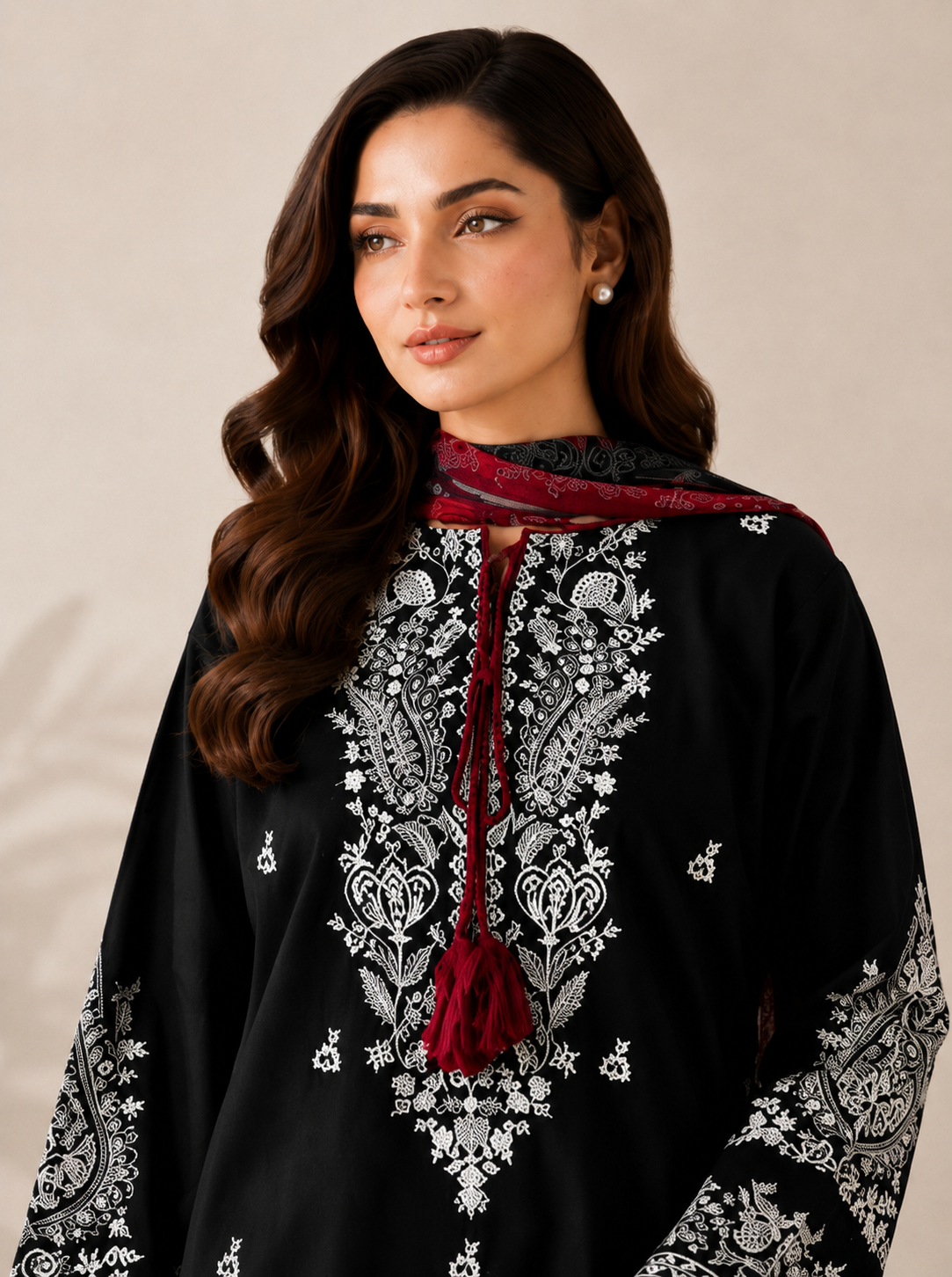Alice 3PC Embroidered Dress