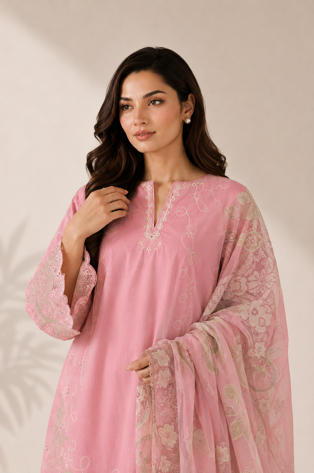 Azmiro 3PC Summer Embroidered Dress