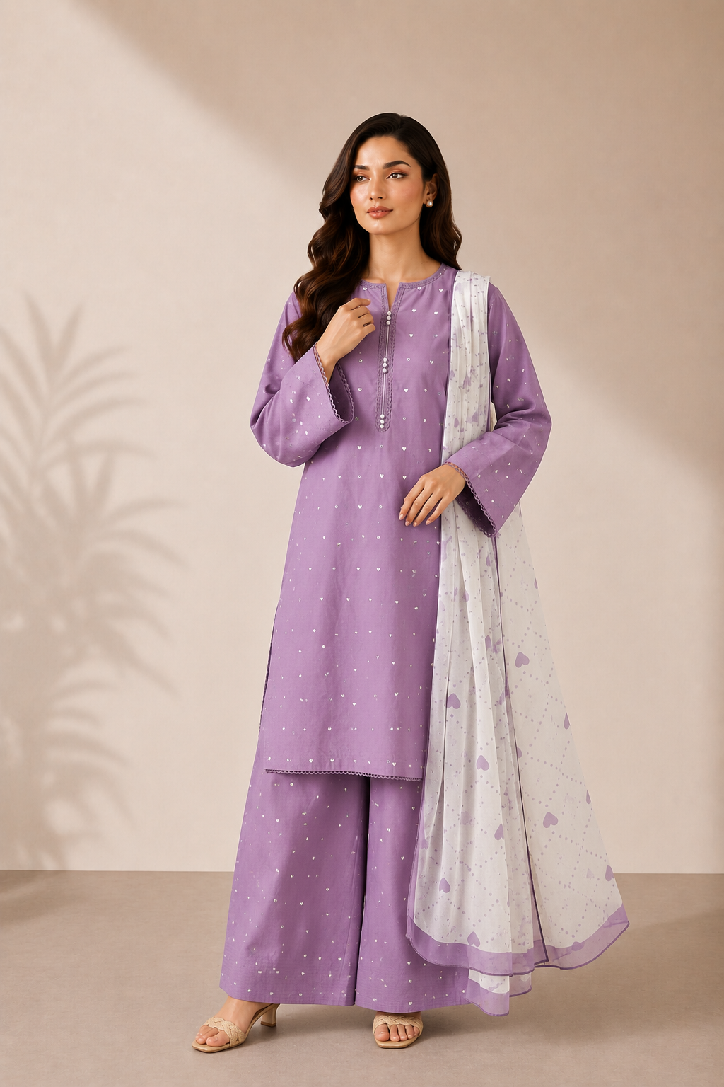 Velza 3PC Summer Embroidered Dress