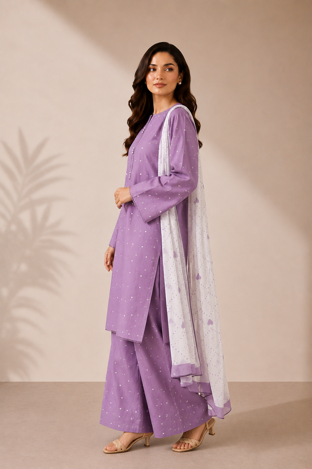 Velza 3PC Summer Embroidered Dress